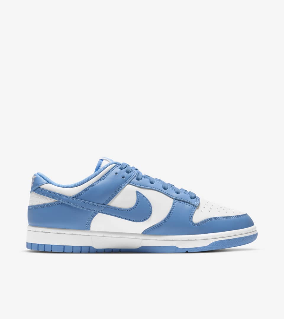 dunk low university blue goat